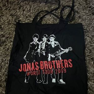 Jonas Brothers 2009 Concert Tote Bag